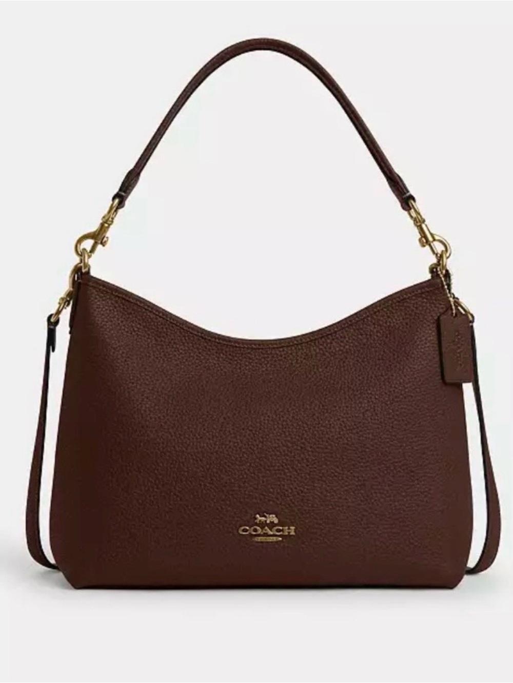 🤎New Coach Laurel Shoulder Bag in Maple